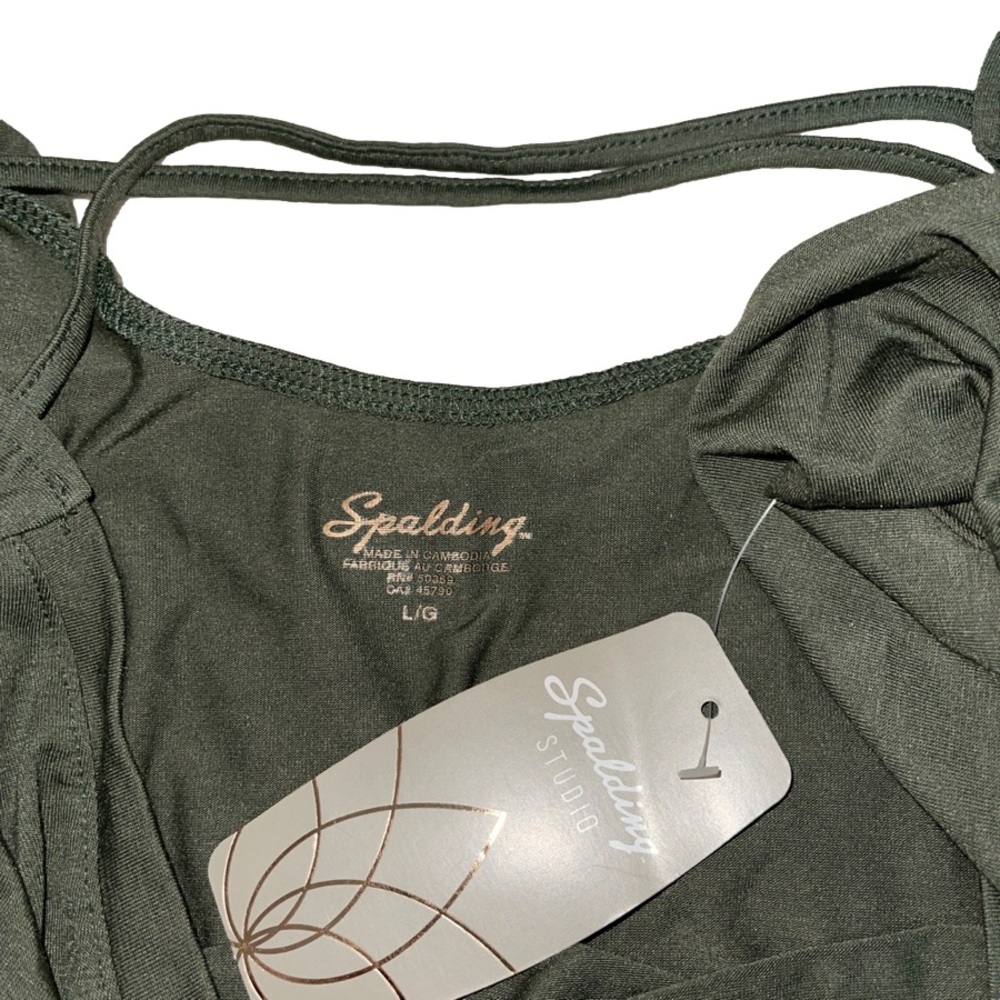 Spalding activewear top green large - Picture 3 of 3